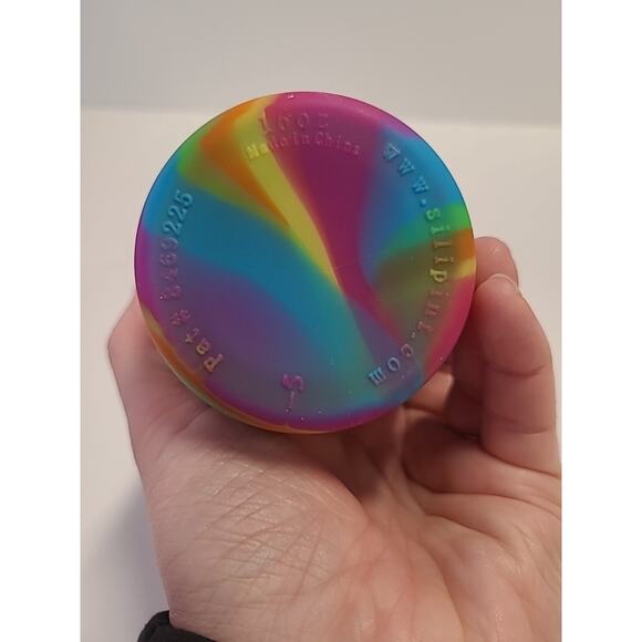 Silipint Cup Tie Dye Multicolor Vineyard Vines Logo Unbreakable Silicone Rainbow - Picture 7 of 9